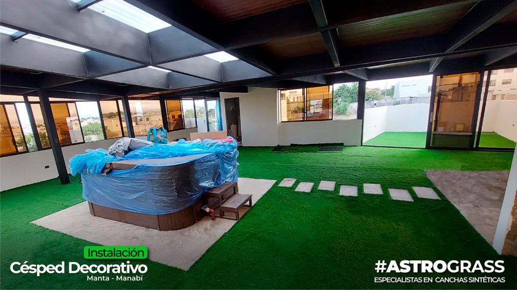 Césped Artificial Decorativo para patios